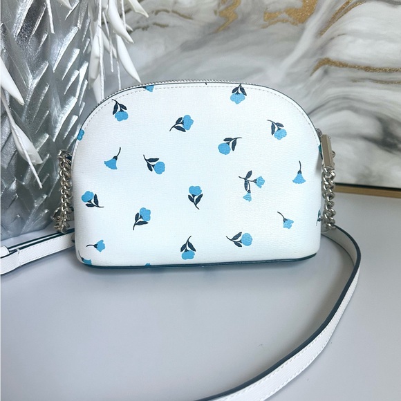 EUC Kate Spade Spencer Dainty Bloom Small Dome Crossbody - Picture 7 of 14